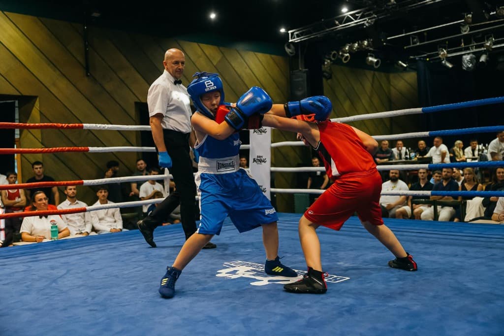 Boxing team photo